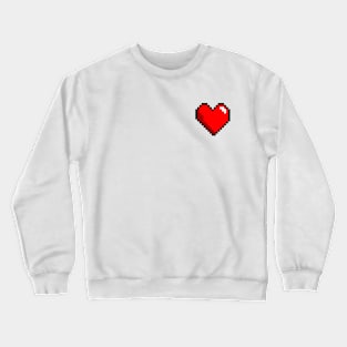 Pixel Gaming Heart XP Love Crewneck Sweatshirt